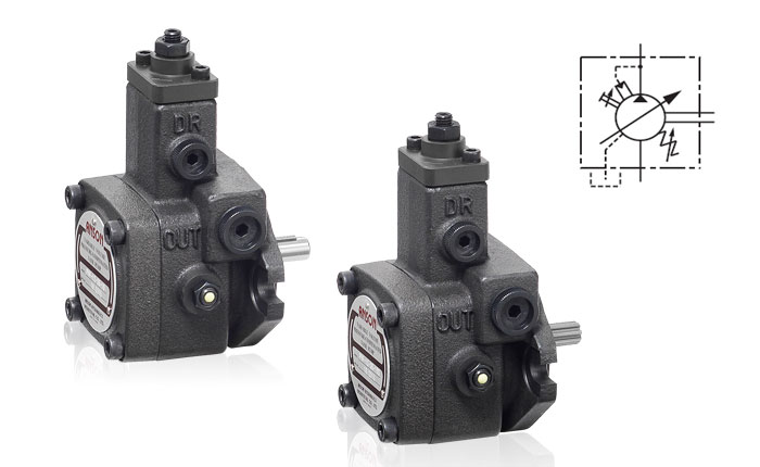 PVF-8-12-15-20 PVF-12-70-10 Anson Hydraulic Variable Vane Pump